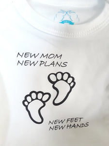 New Plans Long Sleeve Onesie