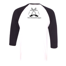 Load image into Gallery viewer, Mom 3/4  Sleeve Raglan Tee